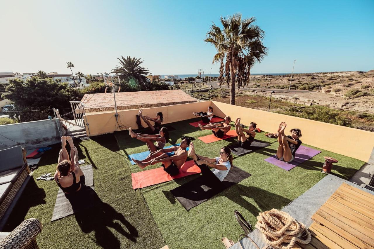 Hostel Los Amigos Yoga & Wellness La Mareta Ngoại thất bức ảnh